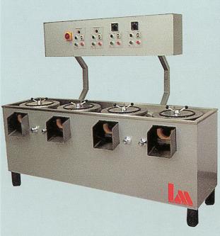4 Tank Circular Vibration Unit, Click to Return to Menu