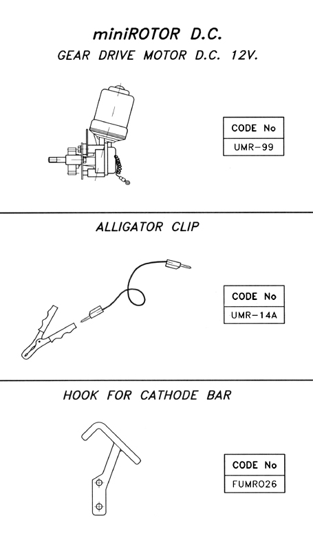 Motor and Clip, Click to Return to Menu